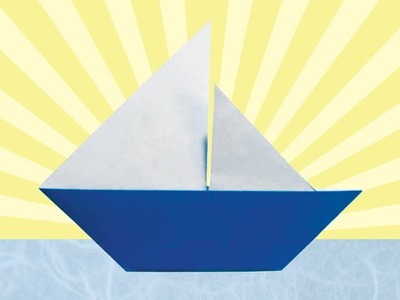 Origami Sailboat (Folding Instructions)