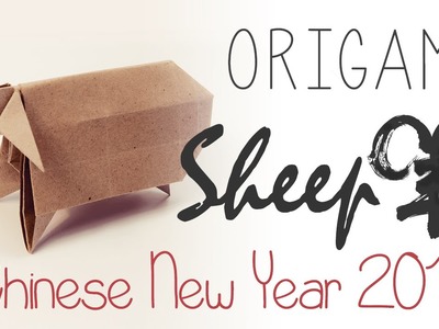 Origami Sheep Tutorial - Lunar New Year