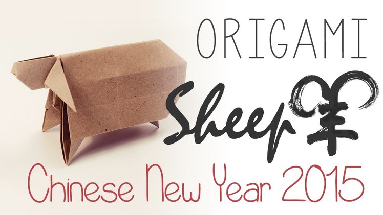 Origami Sheep Tutorial - Lunar New Year