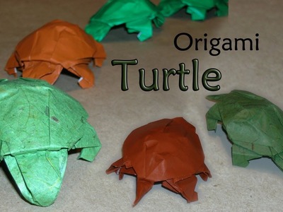 Origami Turtle by Robert J Lang