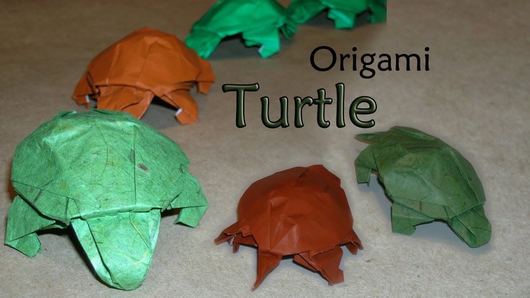 Origami Turtle by Robert J Lang