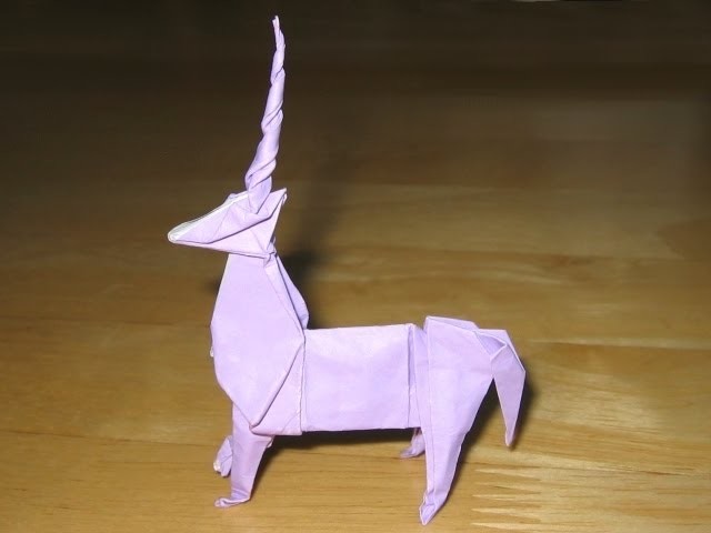 Origami Unicorn by John Montroll (Part 2 of 2)