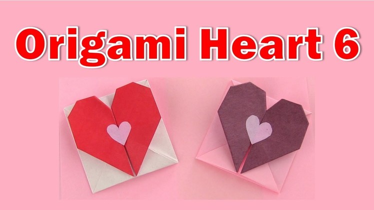 Origami - Valentine's Card ♥ Heart Envelope (Tutorial)