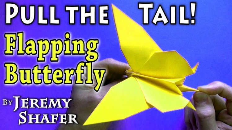 Pull-the-Tail Flapping Butterfly