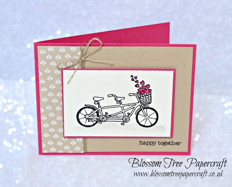 Stampin' Up! Pedal Pusher Happy Together Simple Stampin' Card
