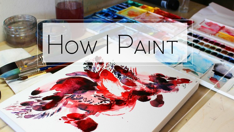 STRESS Free Approach to Painting Watercolors