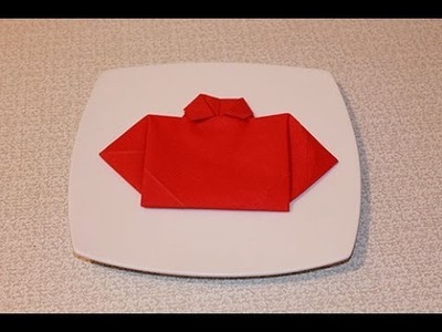 The Shirt Napkin Fold
