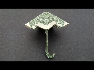 UMBRELLA Money Origami - Dollar Bill Art