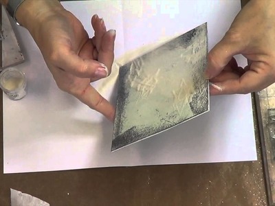 WOW! Embossing Powder - Creating Scribble Flowers with Melt-It