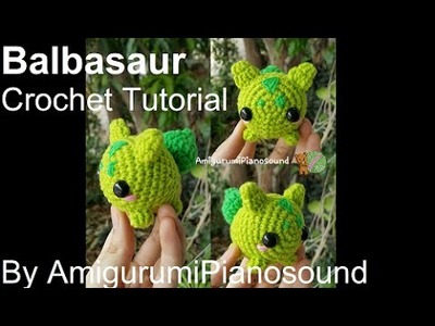 Amigurumi Crochet Bulbasaur Tutorial