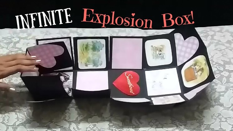 Art and craft: Explosion box | Infinite Design | Gift Ideas | DIY