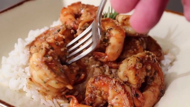 Barbecue Shrimp - New Orleans Style Garlic Pepper Shrimp Recipe