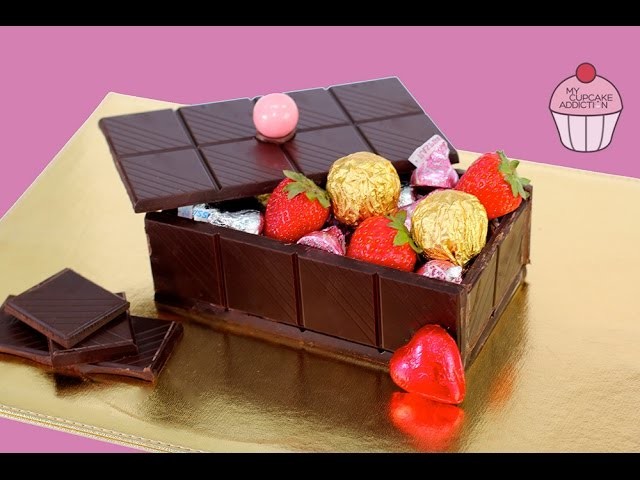 CHOCOLATE CANDY BOX | Fully Edible, No Bake Box of Chocolates | Elise Strachan