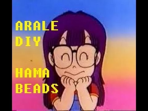 DIY ARALE DR. SLUMP HAMA BEADS MANUALIDADES HAMANDITA