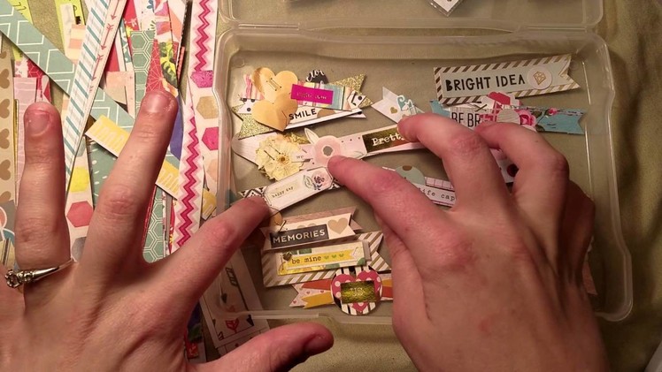 DIY Embellishments, Beginning crafty tips, and Use your scraps!