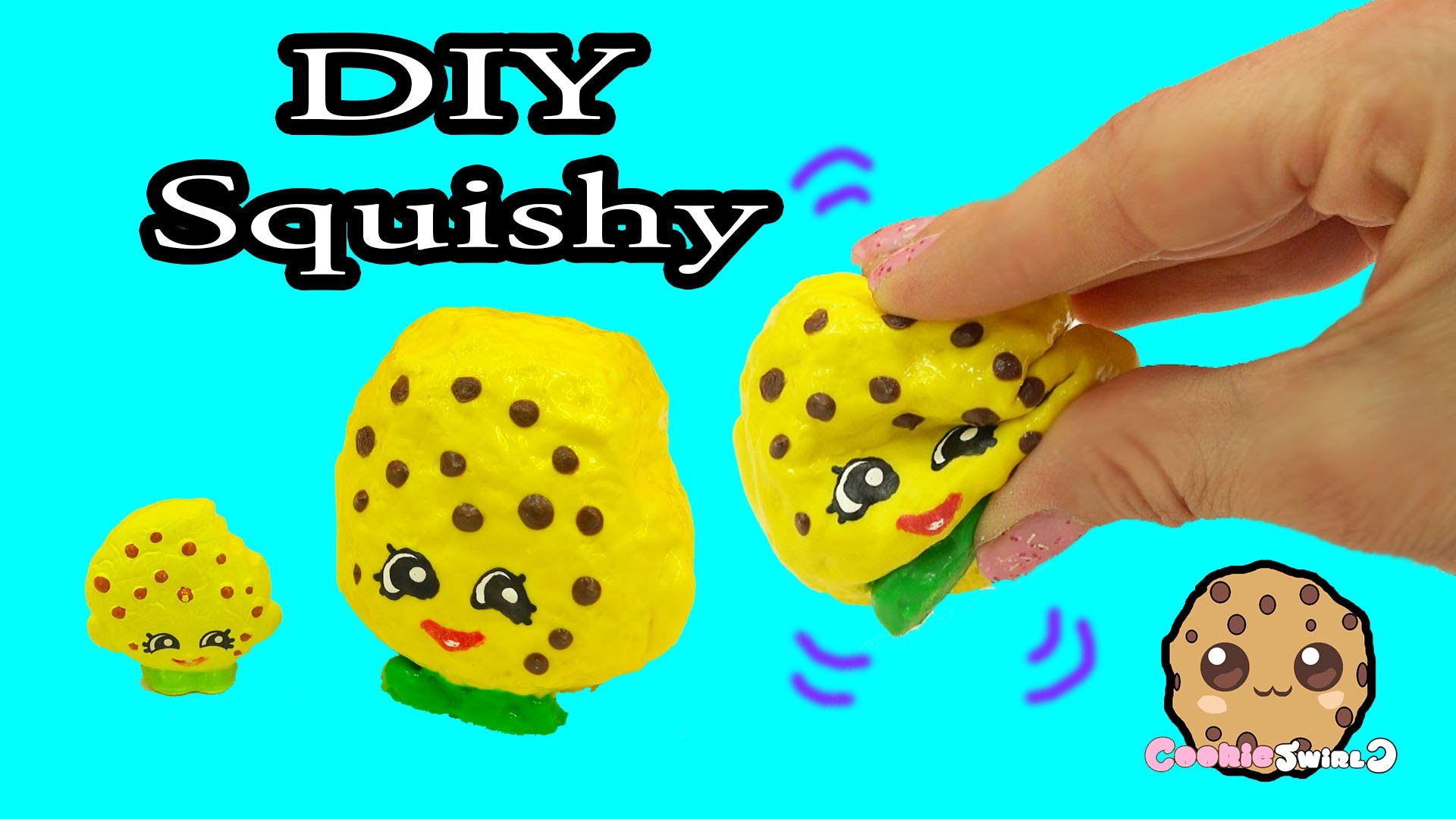 Diy Squishy Shopkins Season 1 Kooky Cookie Inspired Craft Do It 