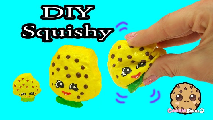 DIY Squishy Shopkins Season 1 Kooky Cookie Inspired Craft Do It Yourself - CookieSwirlC Video