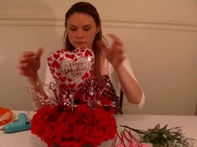 Dollar Tree Valentines Day Table Centerpiece Project Video