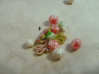 Dollhouse Miniature Christmas Candy