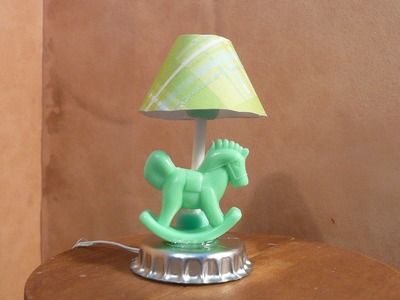 Dollhouse Miniature Nursery Lamp