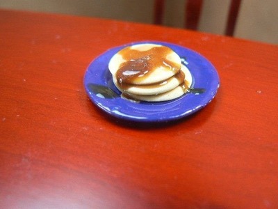 Dollhouse Miniature Pancakes
