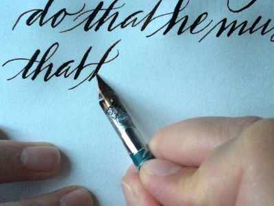 Dorothy Osborne to Sir William Temple (Letter writing in modern calligraphy)