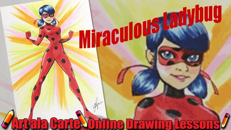Drawing Miraculous Ladybug