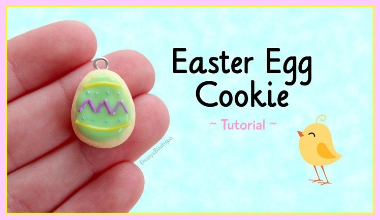 Easter Egg Cookie Tutorial! | Kawaii Polymer Clay