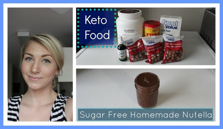 Eating Keto 40: Sugar Free Homemade Nutella
