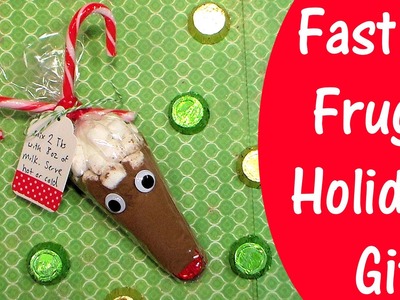 Fast & Frugal Reindeer Hot Cocoa Treat Cone