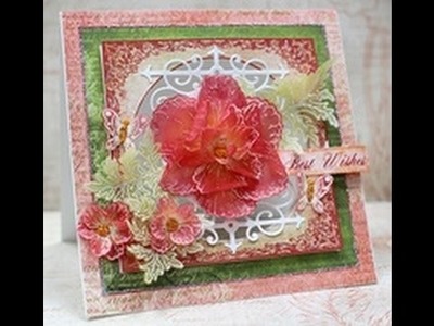 Flower Shaping Techniques with the Heartfelt Creations Blazing Poppy Collection