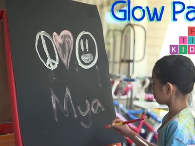 Glow in the Dark Paint | Full-Time Kid | PBS Parents