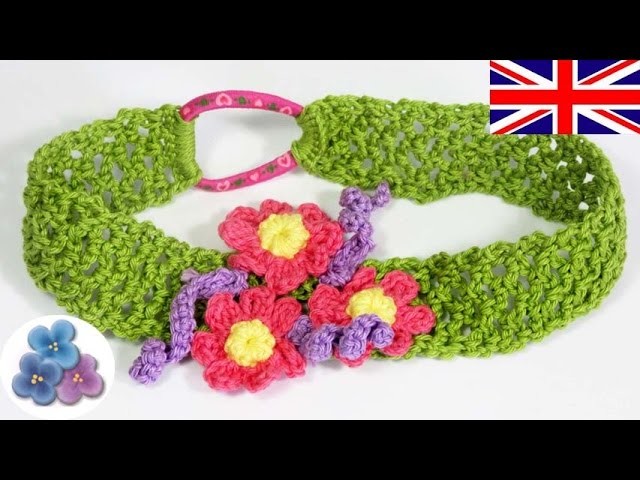 Headband Tutorial 20 minutes - How to make a Headband - Crochet Headband Mathie
