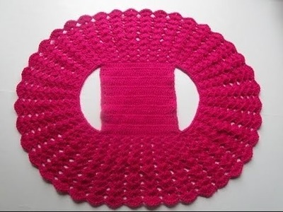 How to crochet bolero shrug jacket free pattern tutorial easy ganchillo