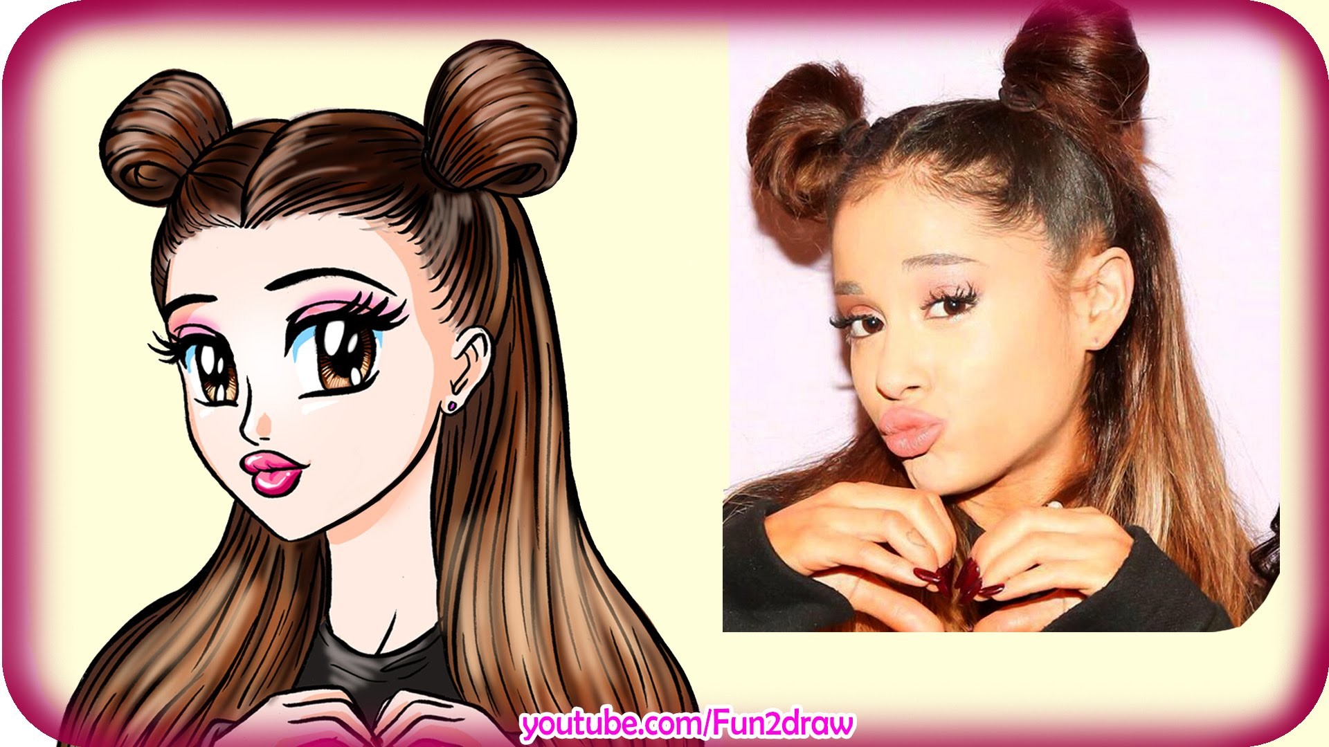 How to Draw Ariana Grande - Manga, Anime, Drawing Tutorial ...