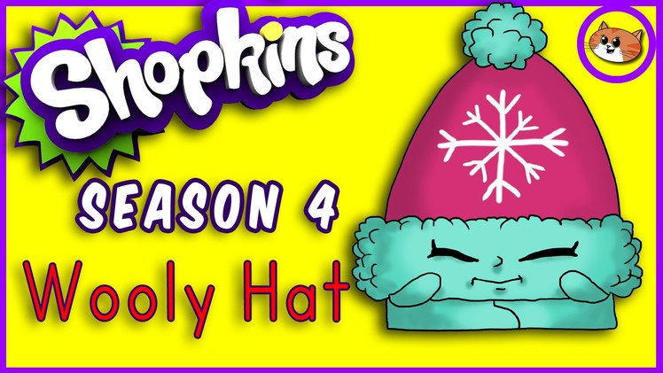 How to Draw Shopkins Season 4 Wooly Hat