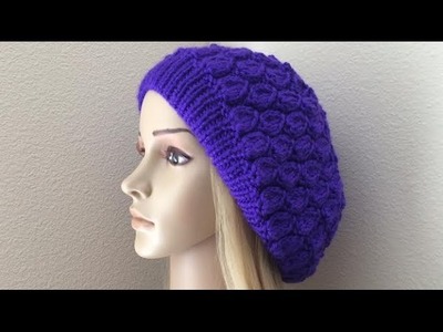 How To Knit A Teardrop Hat, Lilu's Knitting Corner Video # 69