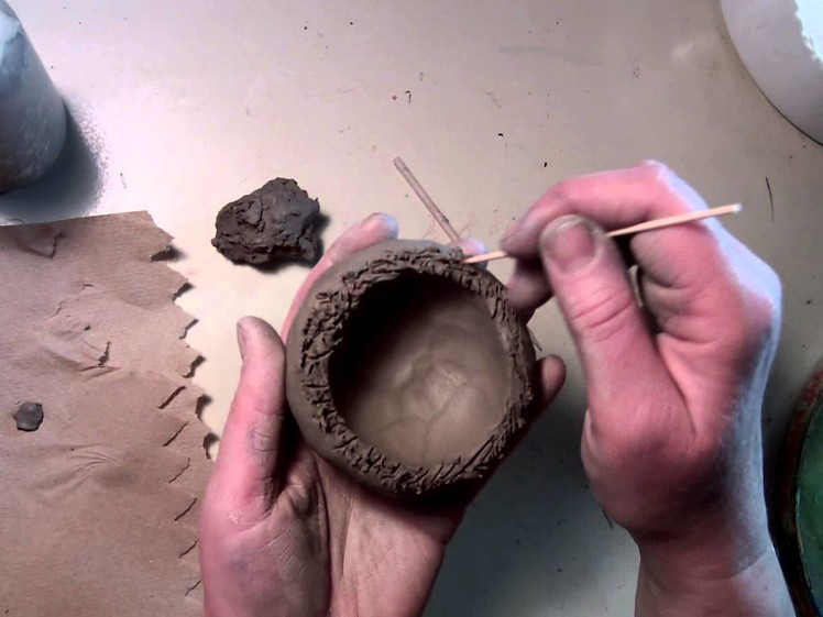 How to Make a Clay Rattle Ball