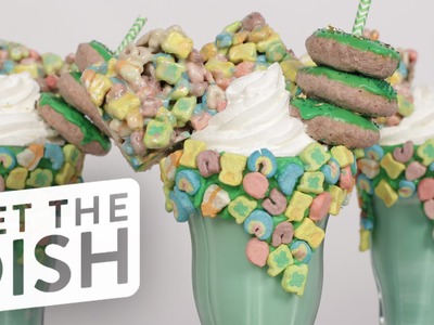 How to Make a Lucky Charms Milkshake | Get the Dish