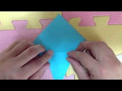 How to make a origami Teru teru bozu