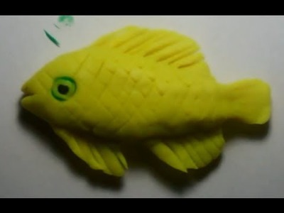 How to make a Play-Doh Fish