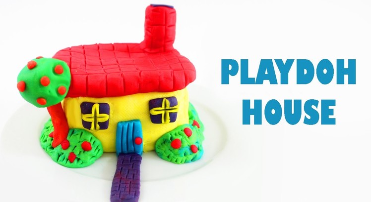 How to make a playdoh house - Kids Crafts