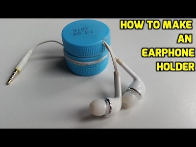 How to make an earphone holder from plastic bottles