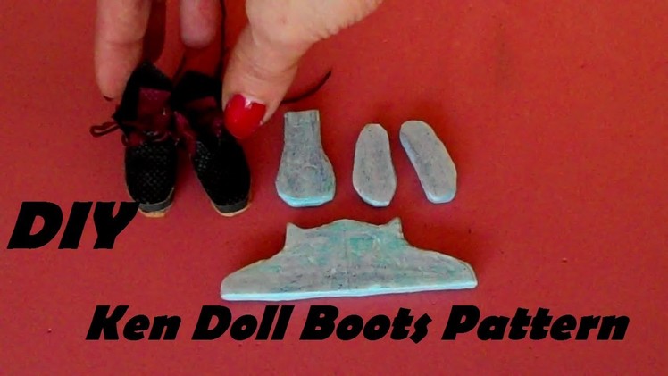 How to Make: Boots Pattern for Ken Doll (EASY)