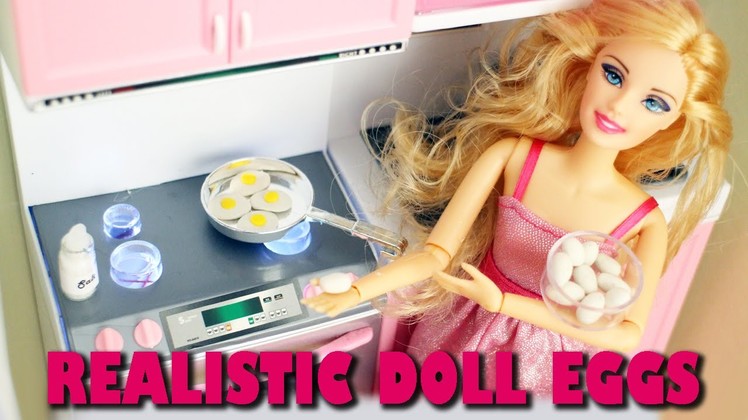 How to make Doll eggs (4 ways) - Doll Crafts