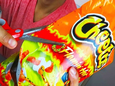 How to make Huge Hot Cheetos Gummy Cheeto Bag! Fun & Messy DIY Jello