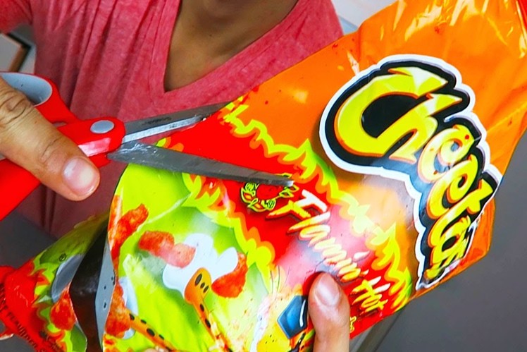 How to make Huge Hot Cheetos Gummy Cheeto Bag! Fun & Messy DIY Jello