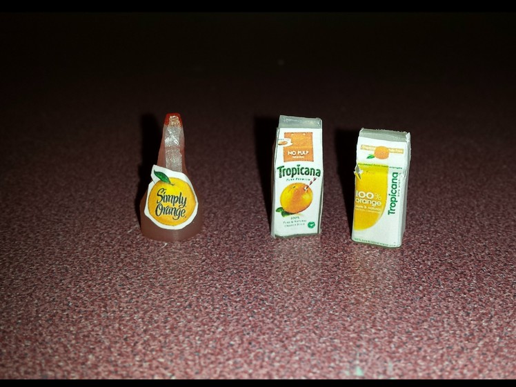 How to make Miniature Orange Juice