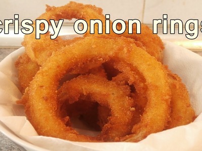 How to make ONION RINGS - Easy and tasty Food Recipes For Dinner to make at home - Cooking videos