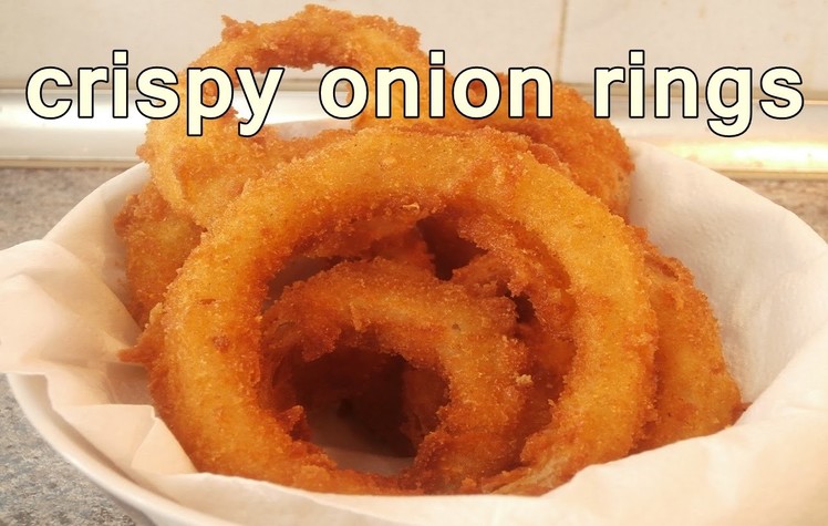 How to make ONION RINGS - Easy and tasty Food Recipes For Dinner to make at home - Cooking videos